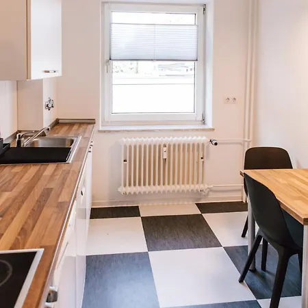 Alles Neu: 1-Zi Zentral Am Exerzierpl. 24H-Checkin Kiel Buitenkant foto